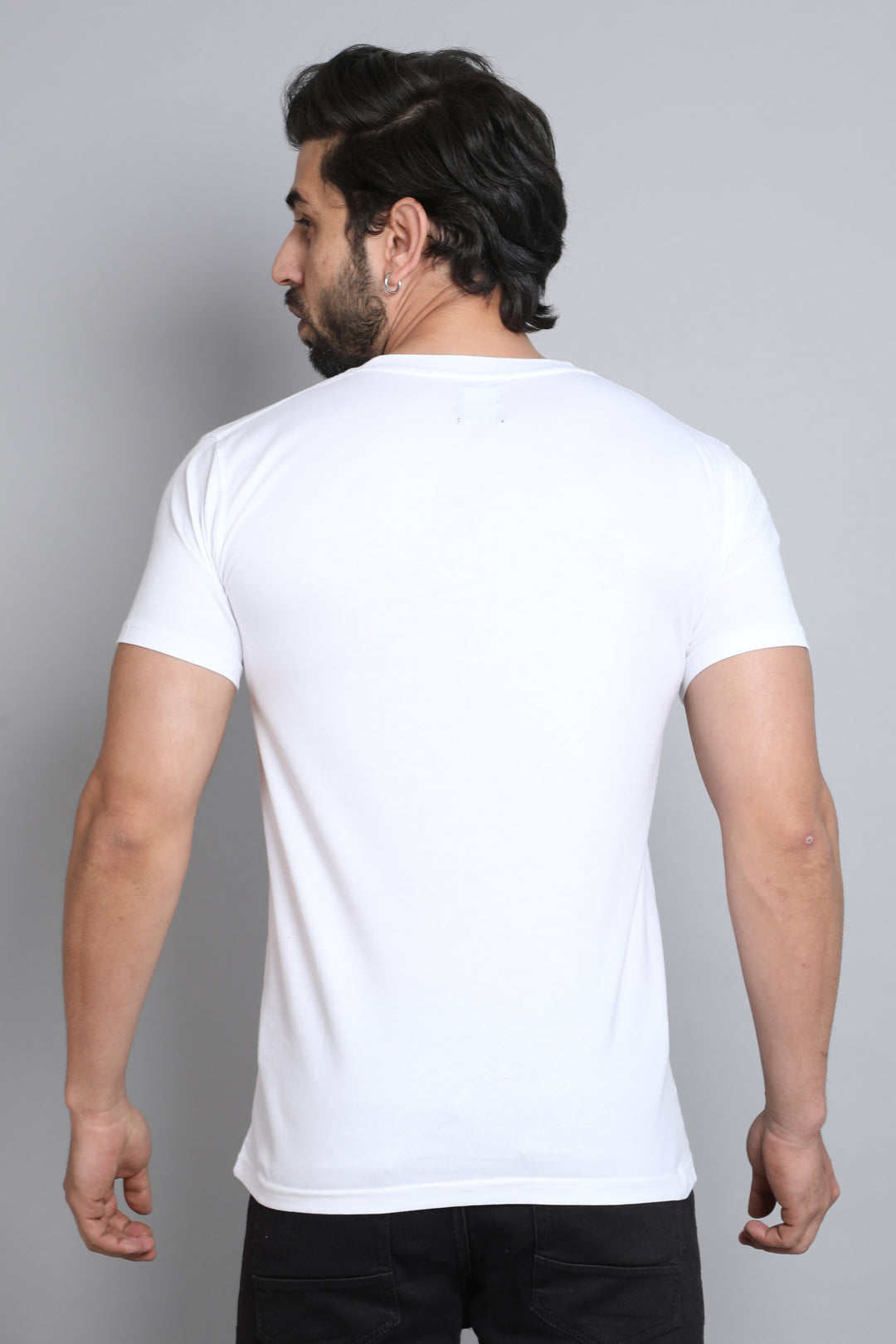 Not Your Type White Regular T-Shirt Printed